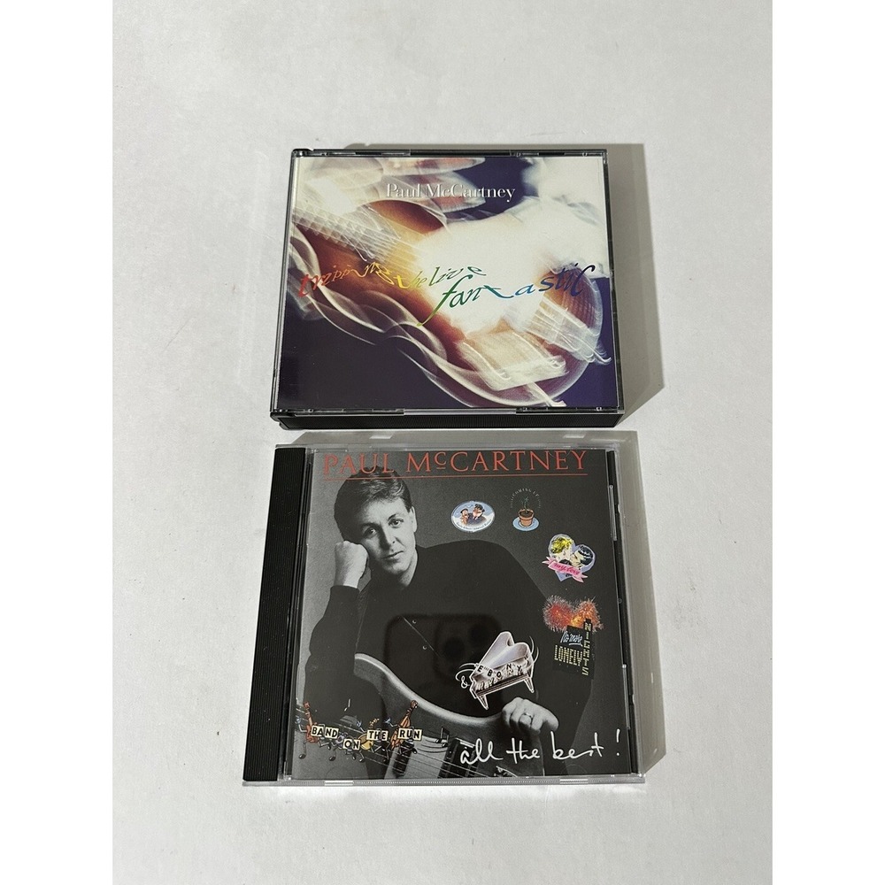 Paul McCartney 2 Lot CD All the Best 1987 MPL - Tripping The Live Fantastic 1990